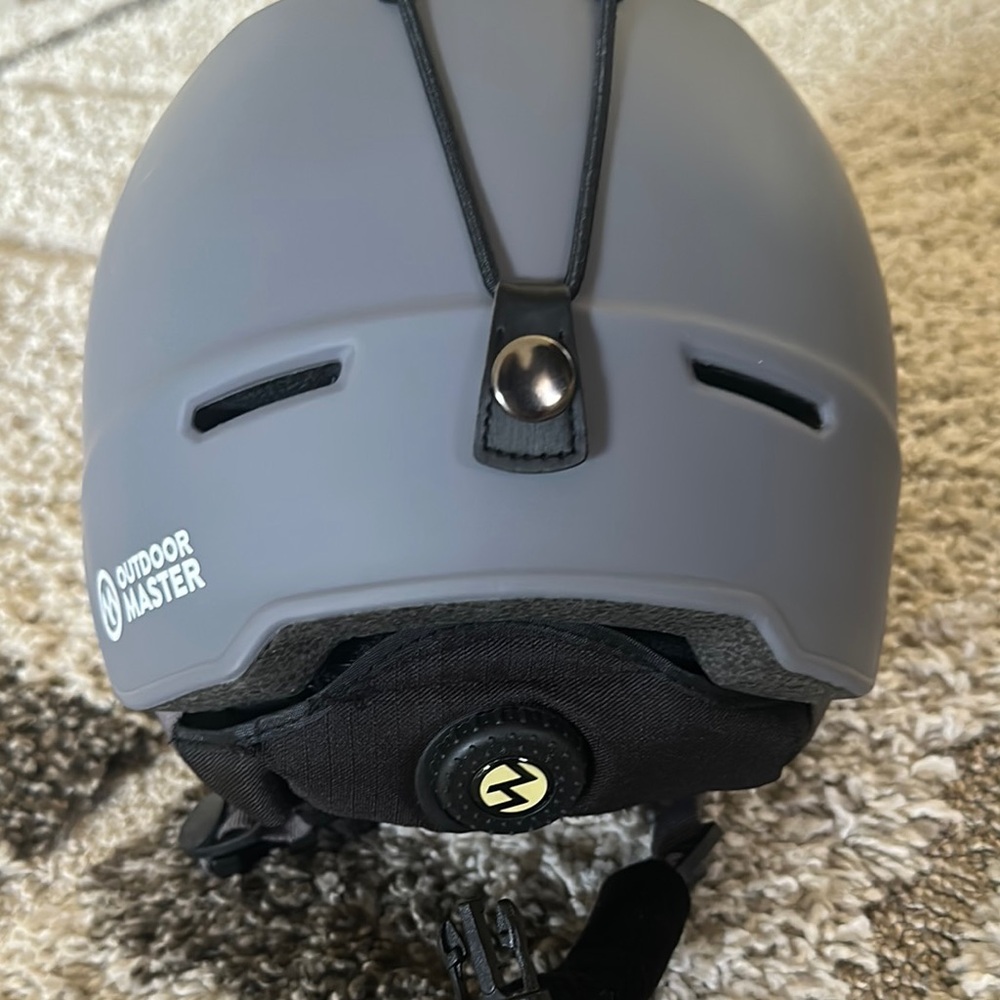 Outdoor Master Gray Helmet - Picture 2 of 4